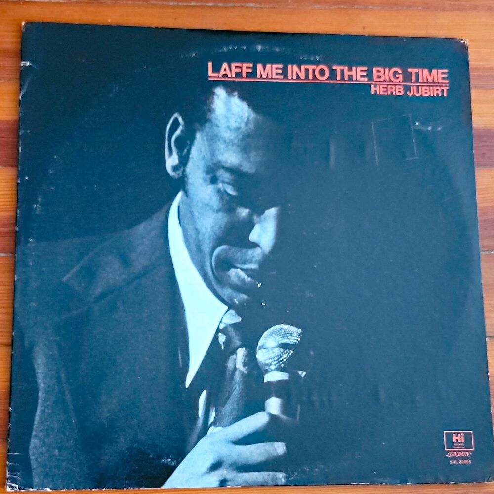 Herb Jubirt Laff Me Into The Big Time 12" LP Vinyl 33 RPM Hi 1975 SHL 32089